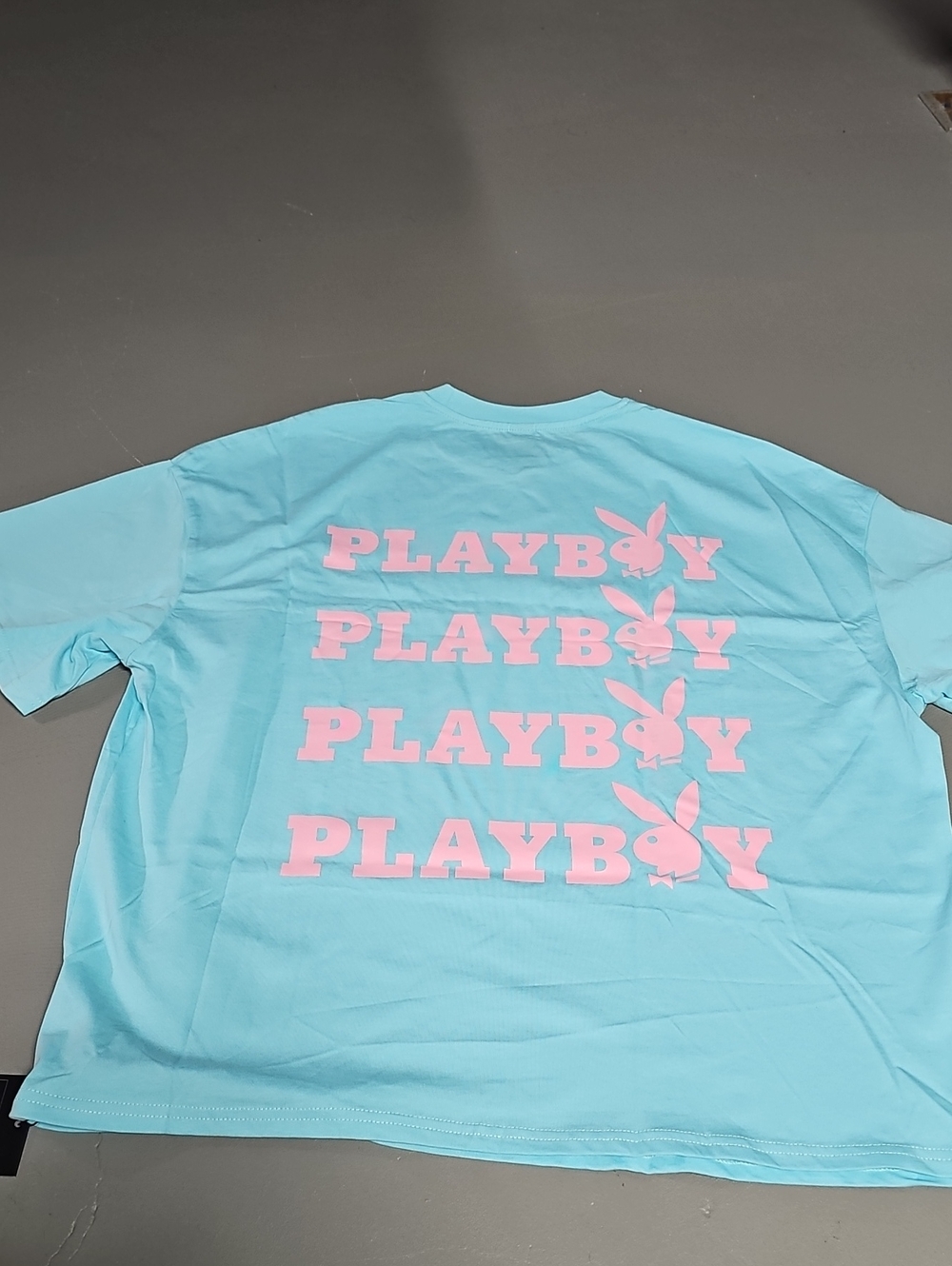 🔴SALE Playboy T-shirt Short Sleeve Logo Relaxed Fit Cotton Unisex NWT